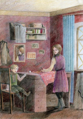 «Катя и Серёжа» по произведению Тамары Цинберг «Седьмая симфония» - Панина Елизавета, 15 лет.jpg «Катя и Серёжа» по произведению Тамары Цинберг «Седьмая симфония» - Панина Елизавета, 15 лет.jpg